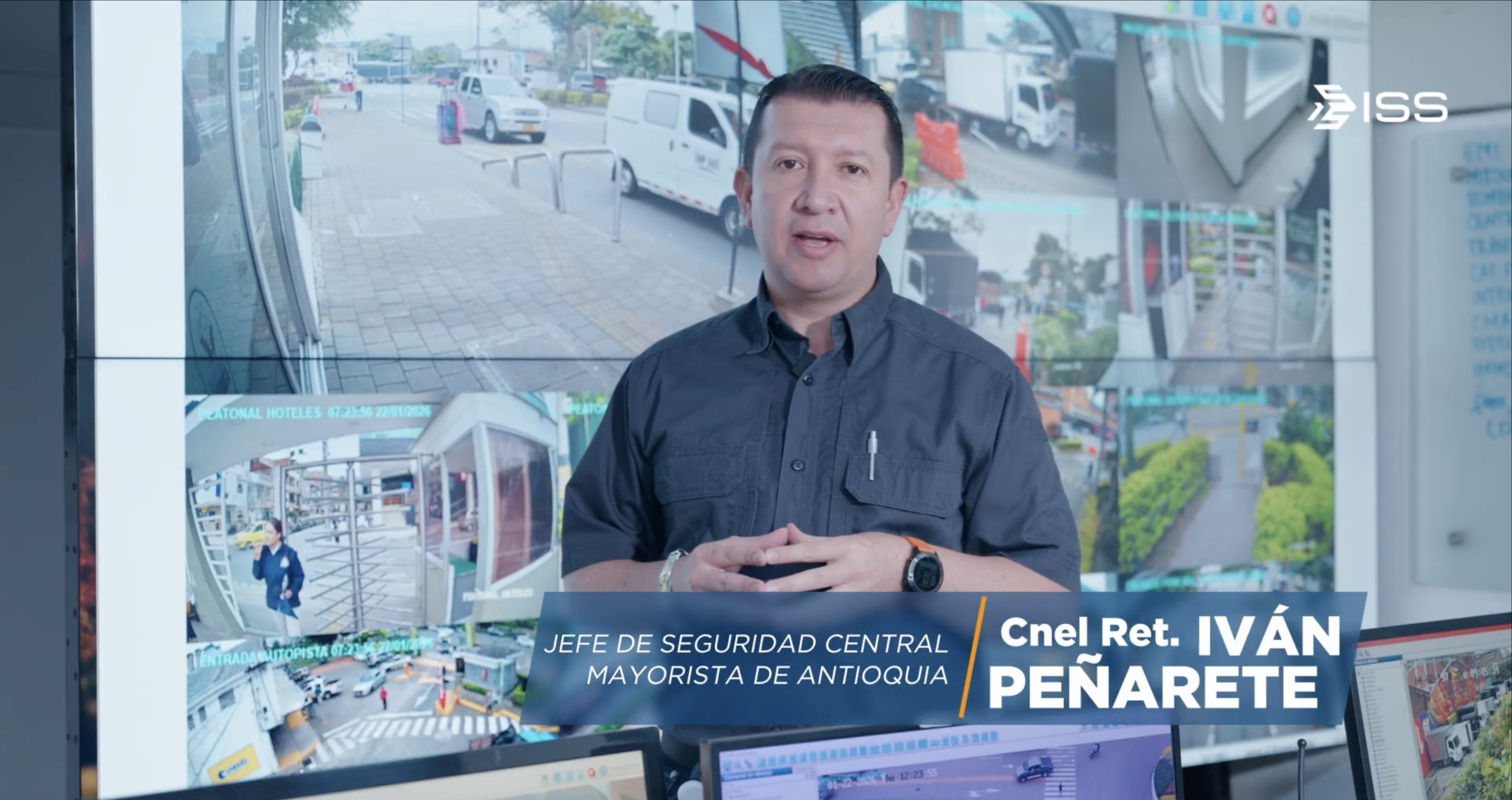 Monitoreo y análisis con video inteligente, sensores IA y plataforma de seguridad para protección empresarial. Gestión de video y análisis automatizado para prevención de incidentes. Casos de Éxito. Image