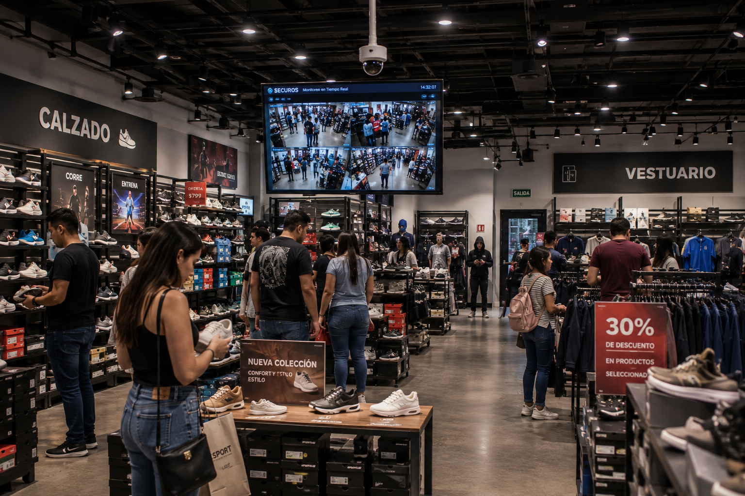 Seguridad Inteligente para Tiendas Retail
